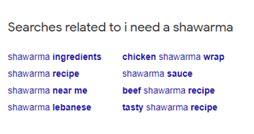 searches related to i need a shawarma